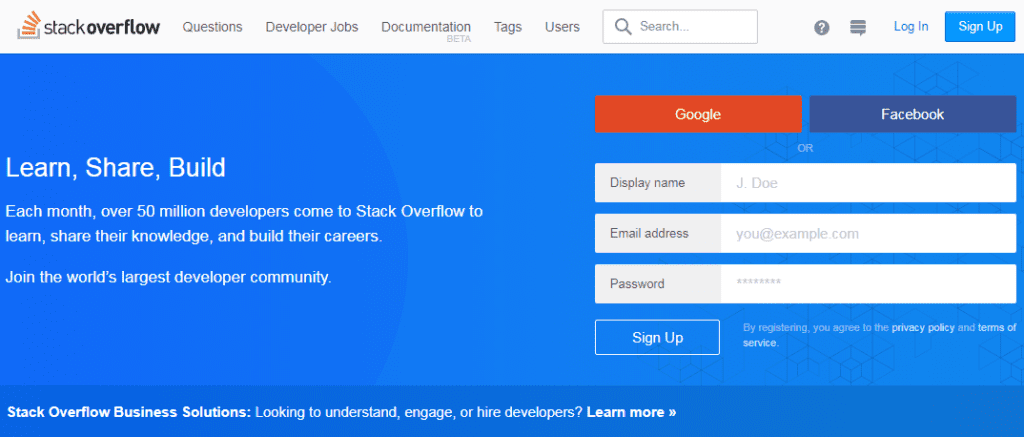 أفضل مواقع مهمة للمبرمج المبتدئ موقع stack overflow