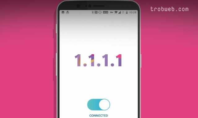 تطبيق 1111 لخدمة dns