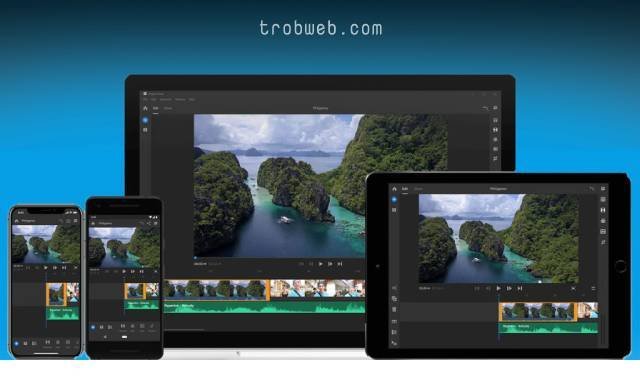 تطبيق adobe premiere rush