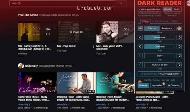 إضافة الوضع الليلي لمتصفح جوجل كروم