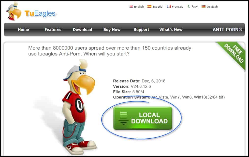 تحميل برنامج حجب المواقع الإباحية Anti Porn تحميل برنامج حجب المواقع الإباحية Anti Porn