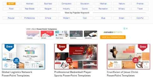 من أفضل مواقع تحميل قوالب بوربوينت جاهزة