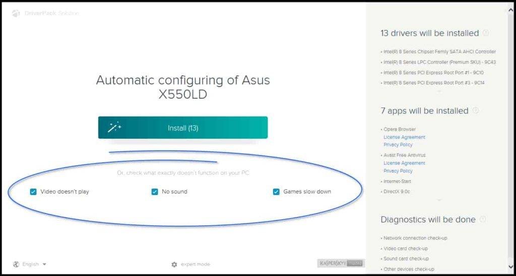 طريقة استخدام برنامج DriverPack لتحميل وتثبيت تعريفات الكمبيوتر طريقة استخدام برنامج DriverPack لتحميل وتثبيت تعريفات الكمبيوتر