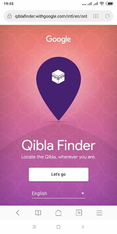 كيفية معرفة اتجاه القبلة على هاتف الاندرويد كيفية معرفة اتجاه القبلة على الهاتف