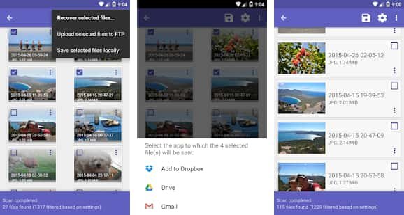 تطبيق استعادة صور هاتف الأندرويد DiskDigger تطبيق استعادة صور هاتف الأندرويد DiskDigger