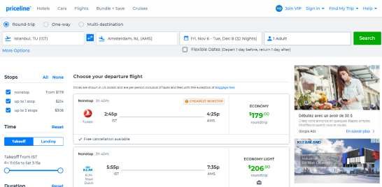 من أفضل مواقع حجز تذاكر طيران