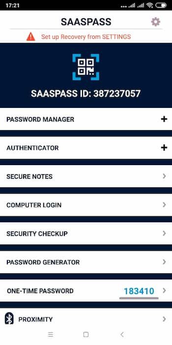 فتح الكمبيوتر من خلال الهاتف عبر تطبيق SAASPASS فتح الكمبيوتر من خلال الهاتف عبر تطبيق SAASPASS