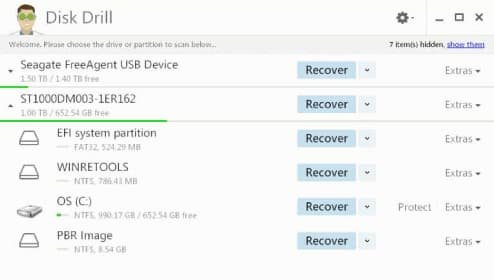 برنامج استرجاع الملفات المحذوفة