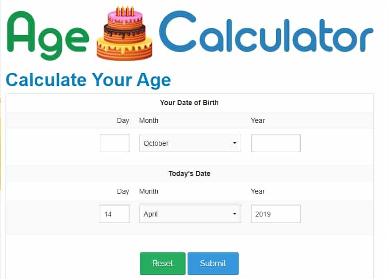 موقع حساب العمر موقع حساب العمر