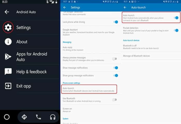 التشغيل التلقائي التشغيل التلقائي android auto