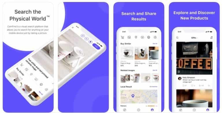 تطبيق CamFind CamFind