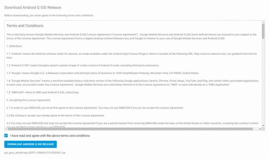 تحميل أندرويد 10 GSI تنزيل أندرويد 10 GSI