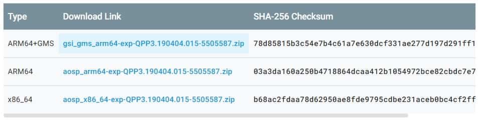 تحميل أندرويد 10 GSI تحميل أندرويد 10 GSI