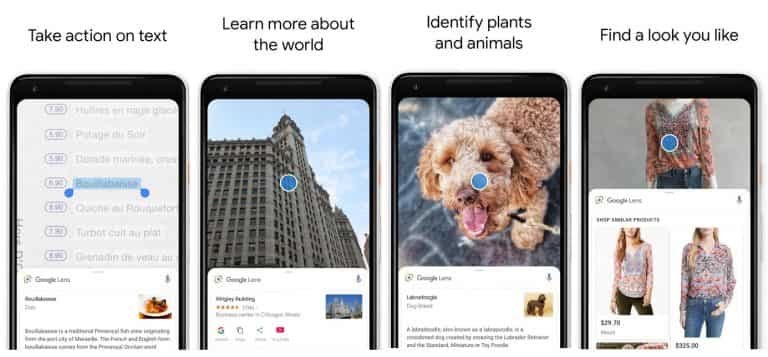 تطبيق Google Lens Google Lens