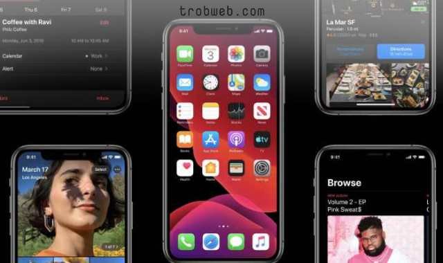هواتف الايفون الداعمة لنظام ios 13