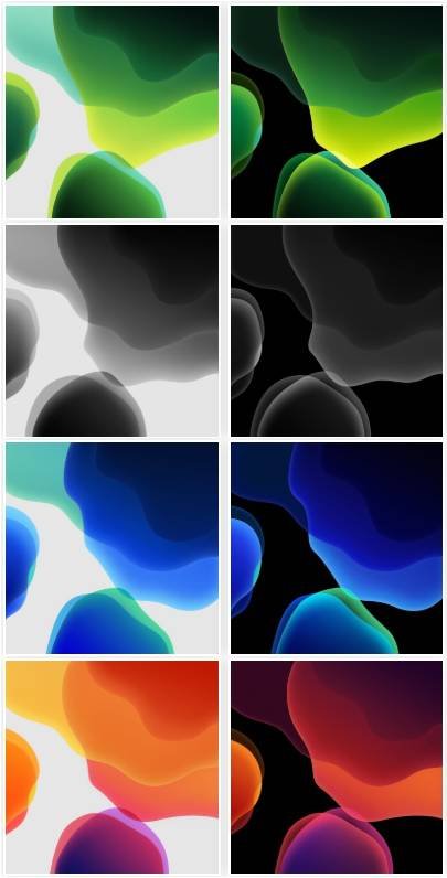 خلفيات نظام ios 13