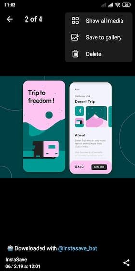 تحميل منشورات انستقرام عبر تطبيق تليجرام تنزيل منشورات انستقرام عبر تطبيق تليجرام