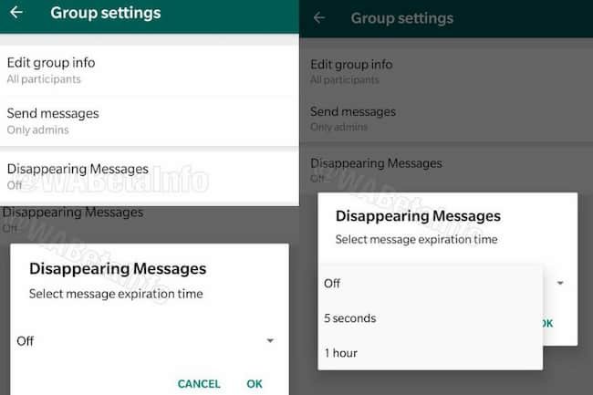 كيفية إرسال رسائل تحذف تلقائياً على whatsapp كيفية إرسال رسائل تحذف تلقائياً على واتس اب