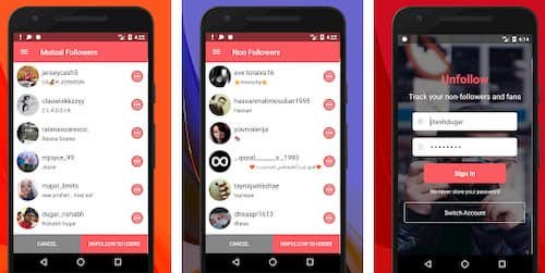 تطبيق Unfollow for Instagram أفضل تطبيق إلغاء متابعة الكل في انستقرام