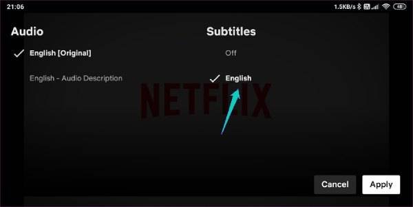 حلول مشكلة عدم عمل الترجمة في نتفليكس