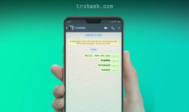 تغيير خط رسائل واتس اب