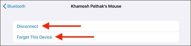 كيفية استخدام ماوس بلوتوث للايباد