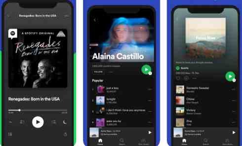 تطبيق الاستماع للموسيقى للايفون