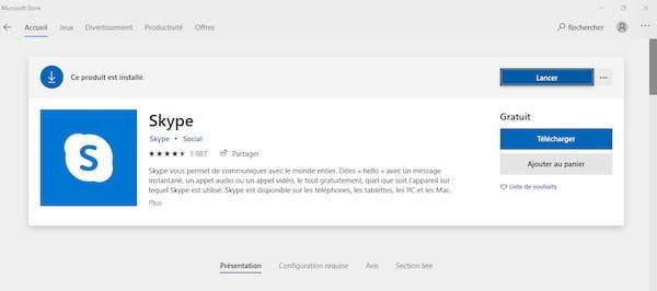 تحميل سكايب من متجر مايكروسوفت