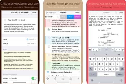 تطبيق Scrivener