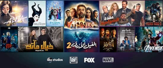 تنوع شركات الإنتاج والمحويات في شاهد بلس