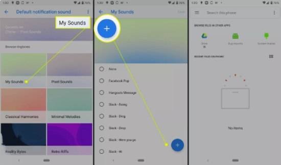 كيفية إضافة صوت لإشعارات الأندرويد