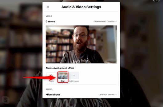 كيفية تخصيص أو تضبيب الخلفية من المحادثة على سكايب