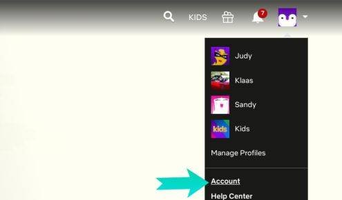 تغيير خطة الاشتراك في نتفليكس