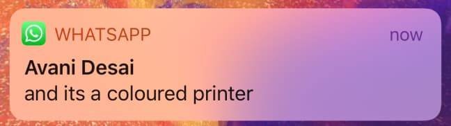 تعطيل ظهور إشعارات واتس اب على شاشة قفل ايفون