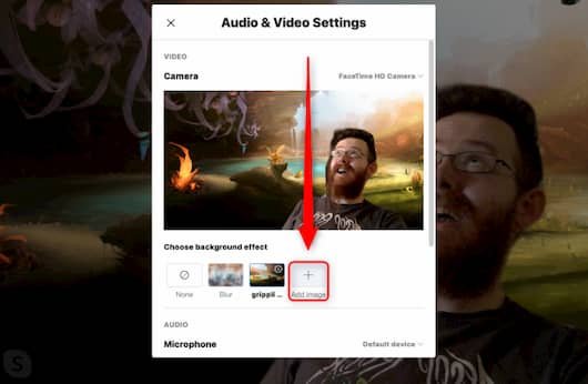 تخصيص أو تضبيب الخلفية من المحادثة على سكايب