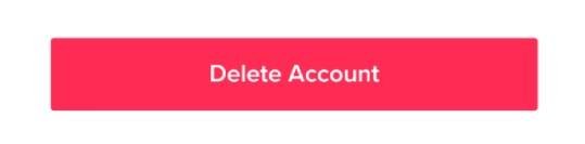 كيفية حذف حساب تيك توك