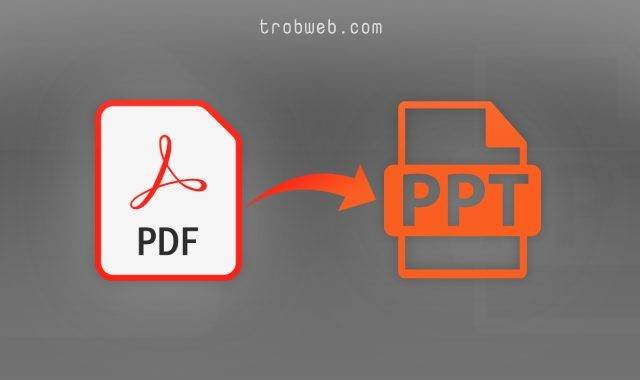 تحويل ملفات PDF إلى بوربوينت