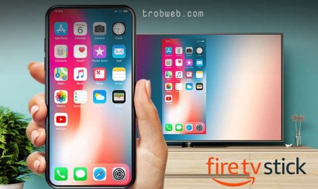 كيفية عرض شاشة الايفون على Amazon Fire TV Stick