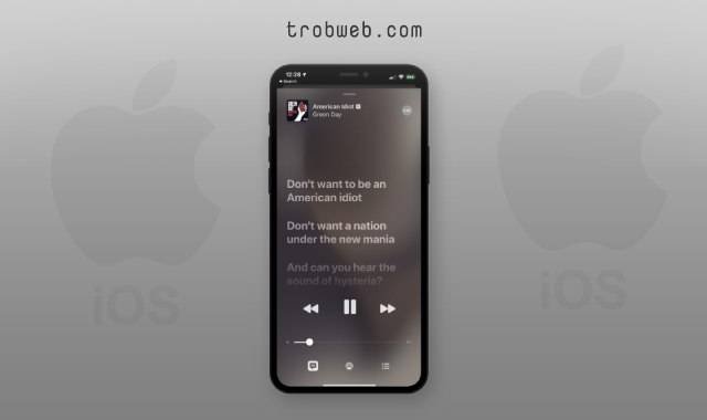 عرض كلمات الأغنية كاملة على Apple Music