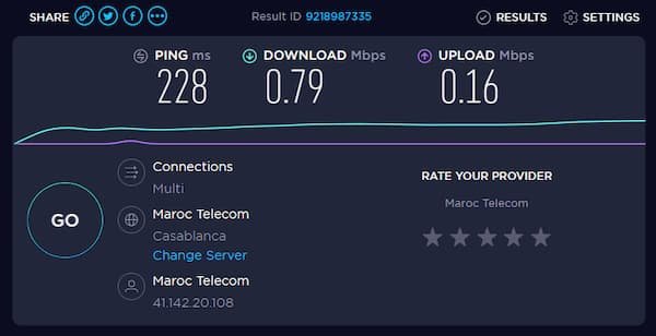 من أفضل مواقع قياس سرعة الانترنت