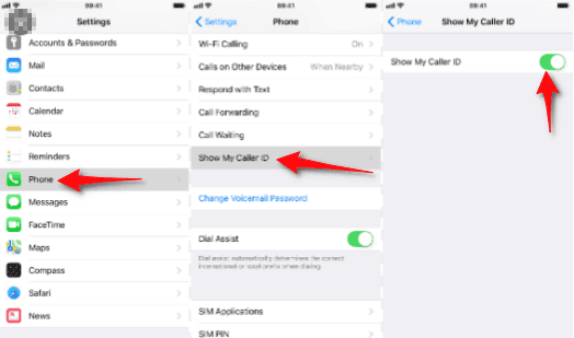 إخفاء رقم الاتصال