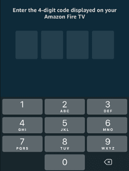 التحكم من التطبيق في جهاز Fire tv
