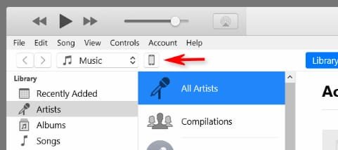 تحديث نظام iOS عبر الكمبيوتر