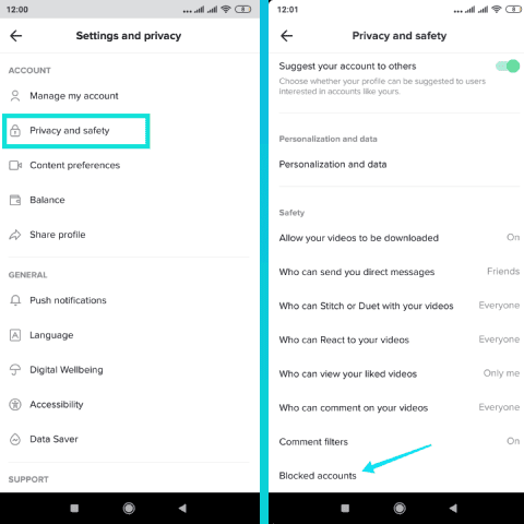 كيفية إلغاء حظر شخص على تيك توك