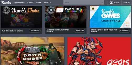 موقع humblebundle