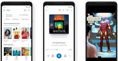 تطبيق قراءة الكتب Google Play Books