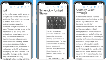 تطبيق قاموس Legal Dictionary