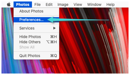 تعطيل التشغيل التلقائي للفيديوهات والصور الحية على mac