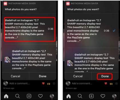تحميل فيديوهات انستقرام للايفون