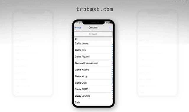 كيفية إنشاء نسخة احتياطية لـ contacts